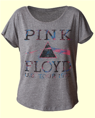 Pink Floyd Tee Shirt, U.S. Tour 1972