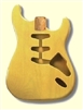 Hardtail Blonde Finished Replacement Body for StratocasterÂ®
