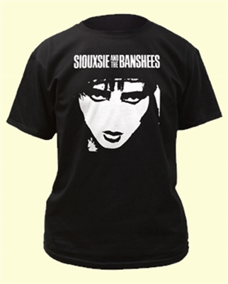 Siouxsie and the Banshees Tee Shirt, Face