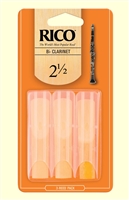 Rico Reeds B Clarinet 2 1/2 Strength