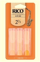 Rico Reeds Alto Saxophone 2 1/2 Strength