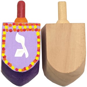 0126- Decorate your own Dreidel