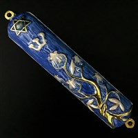 1279- Mezuzah Case, jeweled,small