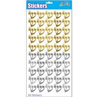 0385-GS- GOLD & SILVER Shin Metallic stickers