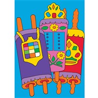 0440-H- Torah Canvas Art Boards (bulk)