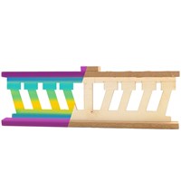 0542- Paint your own Wooden Menorah