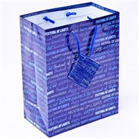 0866-D- Hanukkah Gift Bag -Festival of Lights