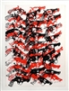 Arman, Bloody Guns, Serigraph