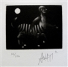 Mario Avati, French (1921 - 2009),  Mezzotint, Horse