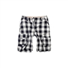 Checkered Bermuda Shorts