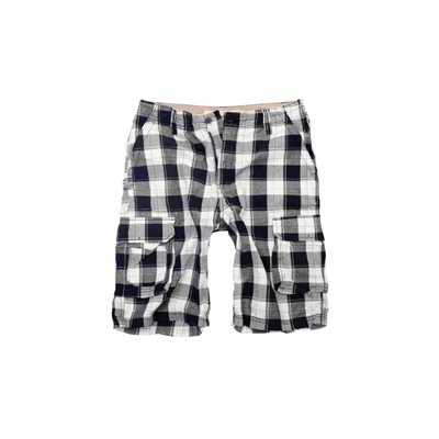 Checkered Bermuda Shorts