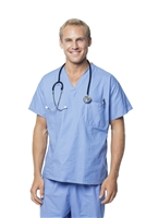 Men's Blue Scrub