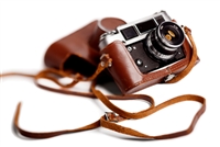 Vintage Camera Case w/ Strap
