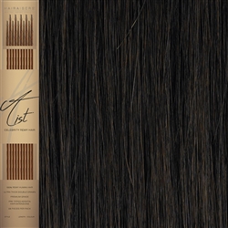 A List Flat Tip, Pre Bonded Remy Human Hair Extensions 22" Colour 4