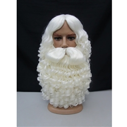 Father Christmas Wig and Beard Set