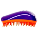 Dessata Detangling Hairbrush Purple & Tangerine