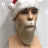 Short Father Christmas Beard and Moustache