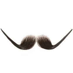 Fake Moustache Edwardian Gentleman Real Human Hair