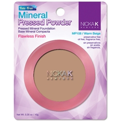 Warm Beige Mineral Pressed Powder Foundation