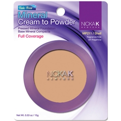 Shell Mineral Cream to Powder Foundation by Nicka K