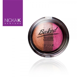 Terracotta Baked Eye Shadow | Triple Shade Sparkle Peach