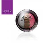 Terracotta Baked Eye Shadow | Triple Shade Sparkle Metal