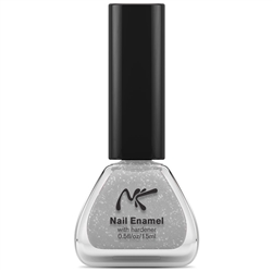 Sparkling Silver Nail Enamel by Nicka K New York