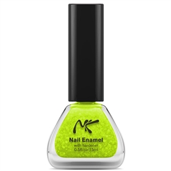 Neon Glitter Yellow Nail Enamel by Nicka K New York