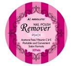 Peach Fragrance Nail Polish Remover Pads