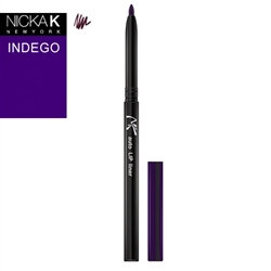 Indigo Automatic Lip Liner Pencil by Nicka K New York