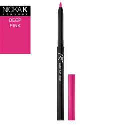 Deep Pink Automatic Lip Liner Pencil by Nicka K New York