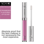 Strawberry Flavour LipShine by Nicka K New York