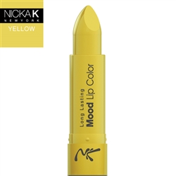 Colour Yellow Mood Lipstick by Nicka K New York