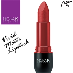 Vivid Matte Lipstick Sangria by Nicka K New York