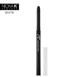 White Automatic Eyeliner Pencil by Nicka K New York