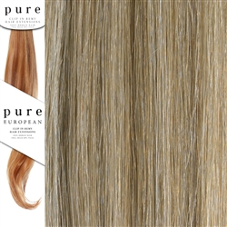 Pure Remy Clip In Hair Extensions 18 Inches Colour P18/SB
