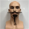Plaited Chin Beard with Moustache