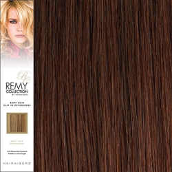 Hairaisers Remy Clip In Human Hair Extensions Colour 33 20 Inches