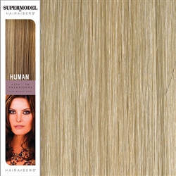Hairaisers Supermodel 18 Inches Colour 22/SB Clip In Human Hair Extensions