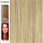 Hairaisers Supermodel 18 Inches Colour 24/SB Clip In Human Hair Extensions