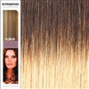 Supermodel 18 Inches Ombre Colour 2/24 Clip In Human Hair Extensions