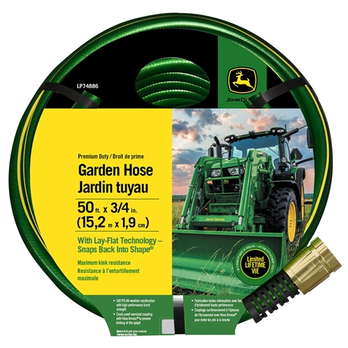 John Deere 3/4-inch Premium Garden Hose