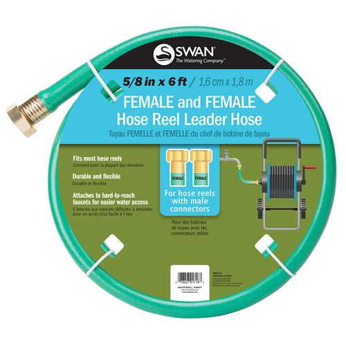 Swan Female and Female Hose Reel Leader Hose