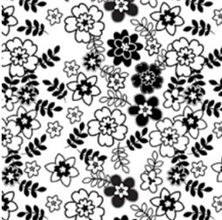 Retro Floral Tissue