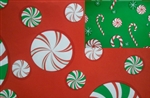 24x833 Christmas Candies Closeout Giftwrap