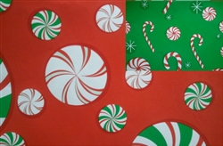 24x833 Christmas Candies Closeout Giftwrap