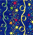 Stars and Streamers Giftwrap