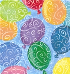 Balloons Galore Giftwrap