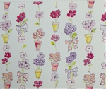 Flower Pots Giftwrap