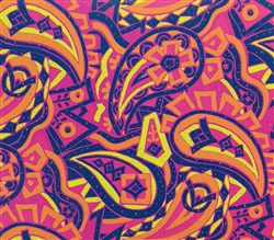 Electric Paisley Giftwrap
